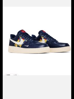 Nike Air Force One Big Kids' Navy Low Tops/ Big kids/Youth Size 5.5